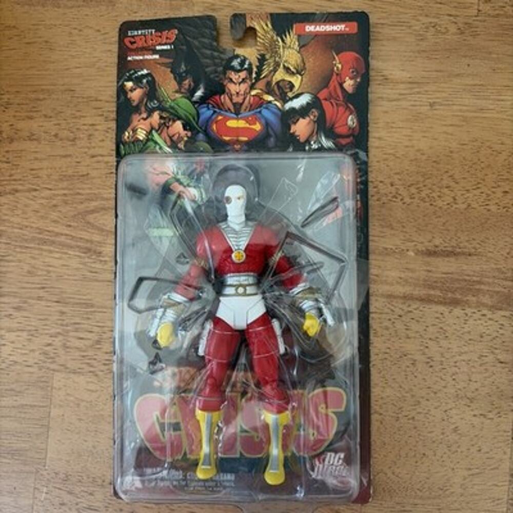 Identity Crisis Series 1 DEADSHOT Action Figure DC COMICS DIRECT Collectors NEW